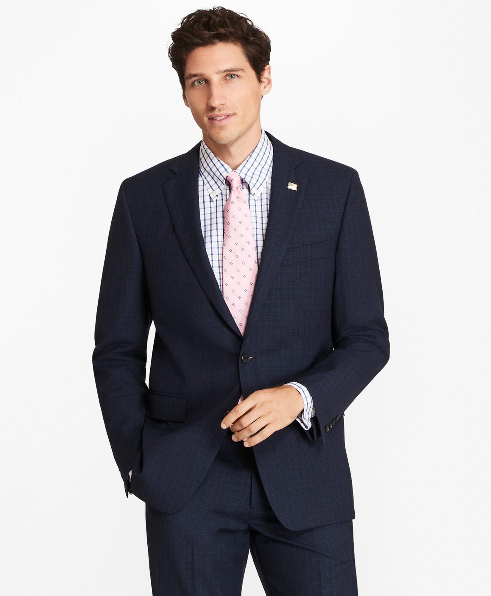 Regent Fit Textured Weave 1818 Suit