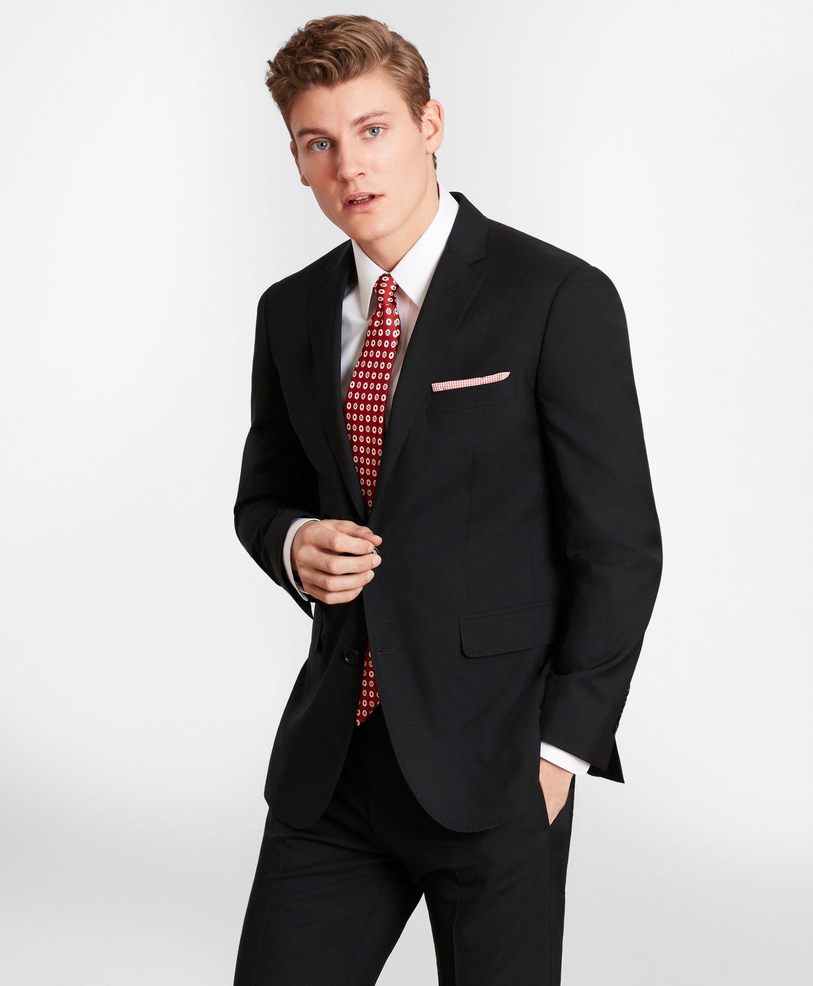 Brooks Brothers Milano-Fit Wool Suit Jacket