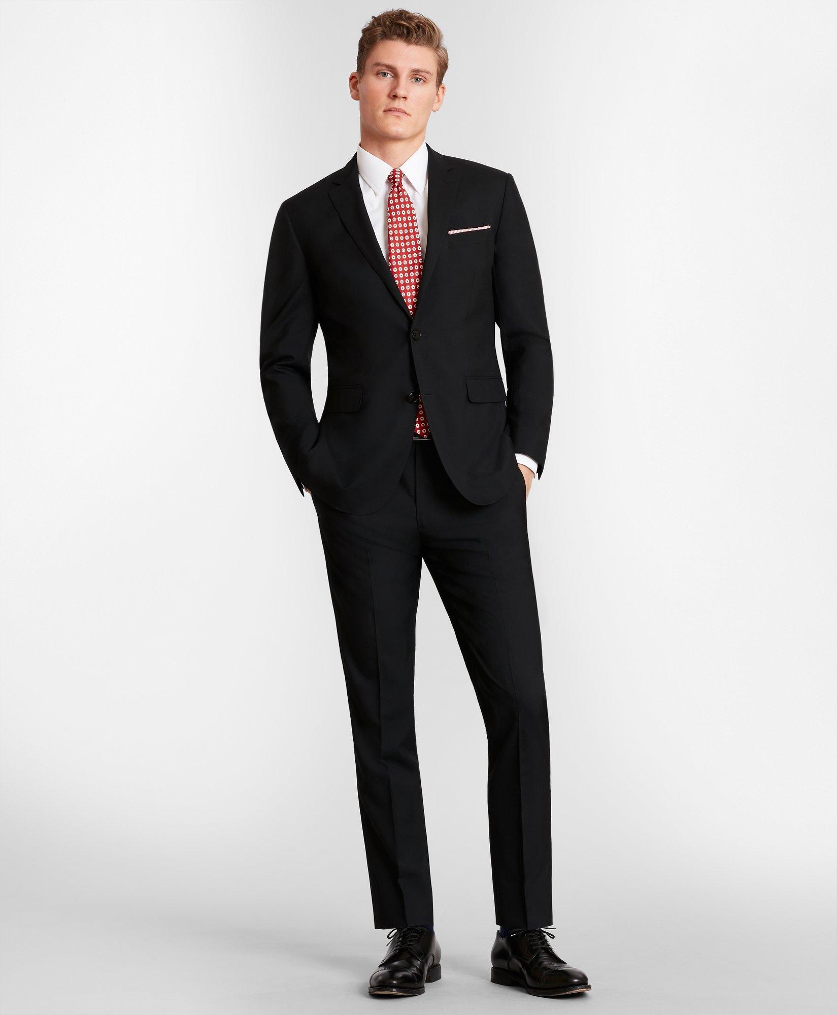 Brooks brothers black outlet blazer