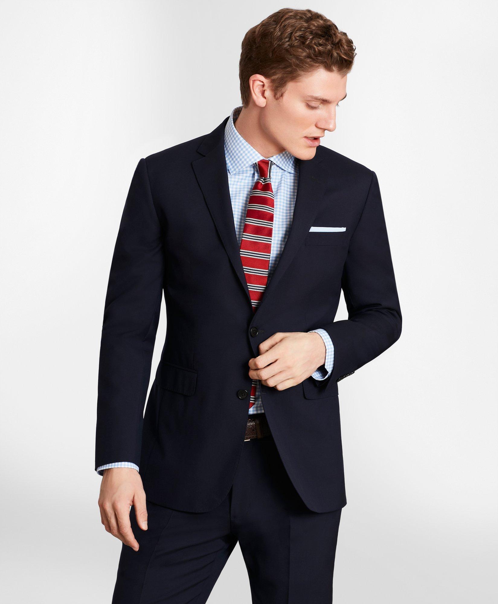 BrooksGate™ Milano-Fit Wool Suit Separates