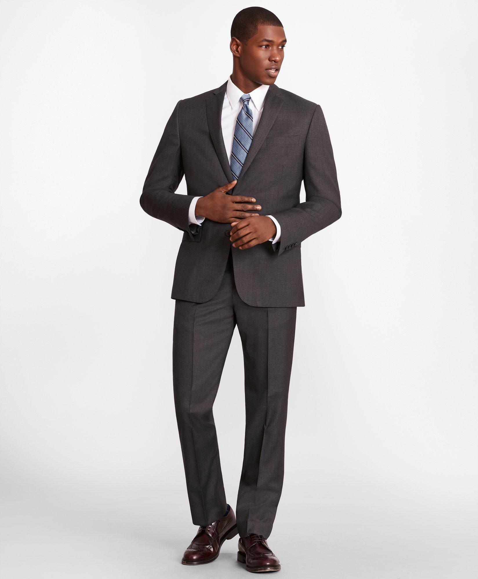 Brooks Brothers Regent-Fit Wool Twill Suit Jacket