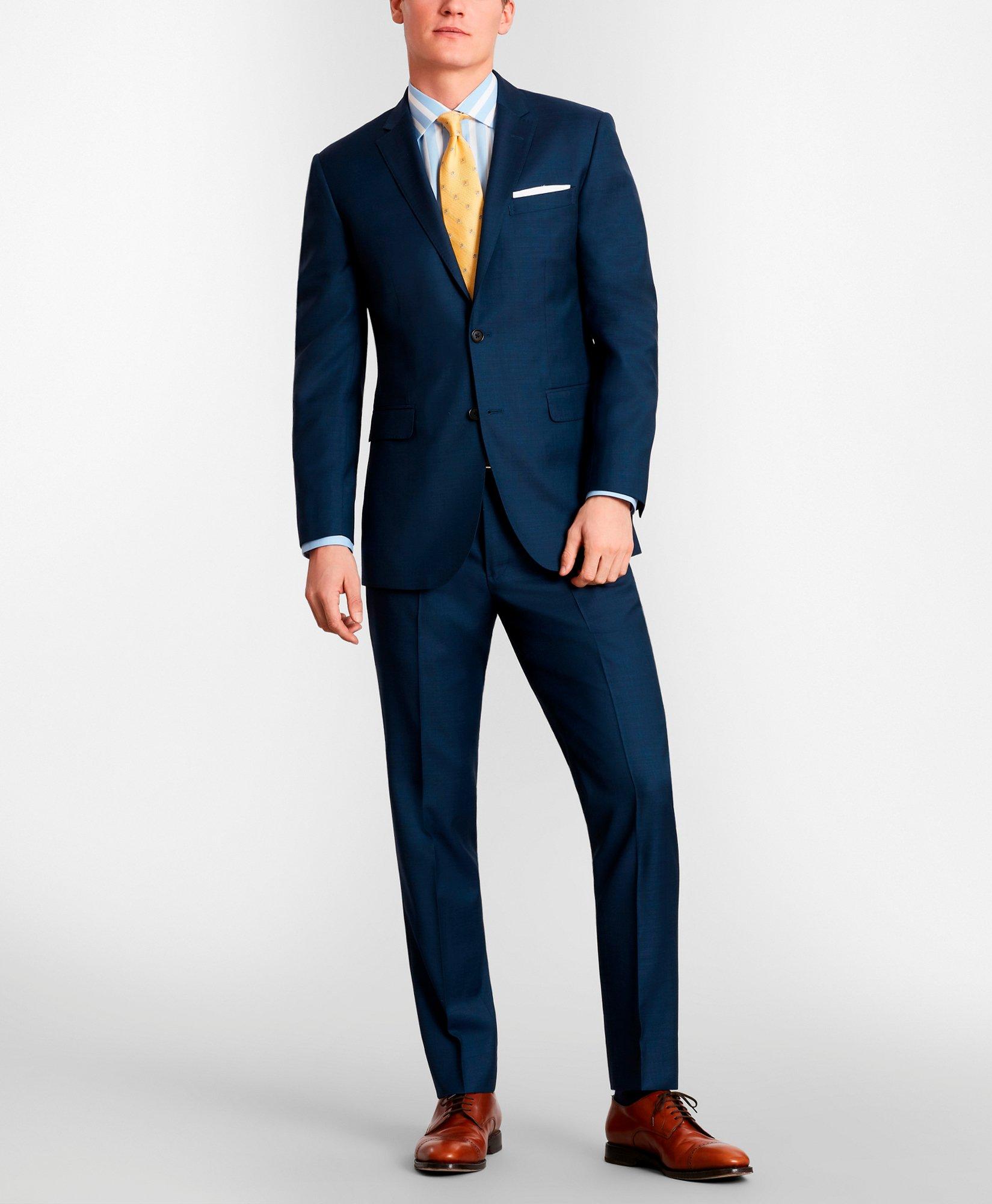 Brooks Brothers Milano-Fit Wool Twill Suit Jacket