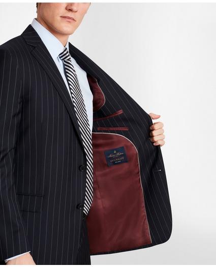 BrooksGate™ Milano-Fit Bead-Stripe Twill Suit Jacket, image 4