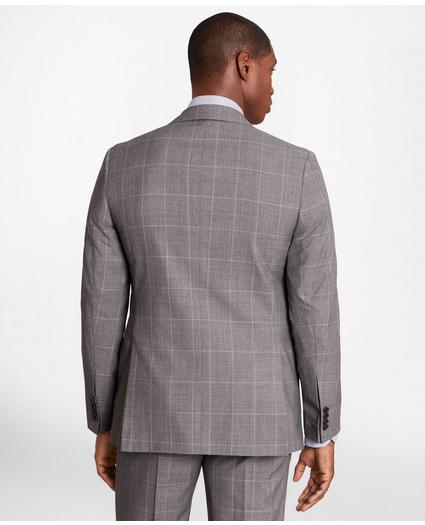 Brooks Brothers Regent-Fit Windowpane Wool Suit Jacket, image 5