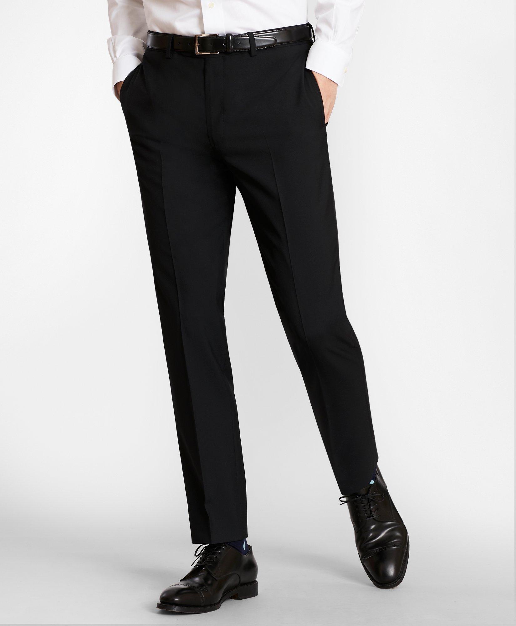 Slim Wool Suit Pant