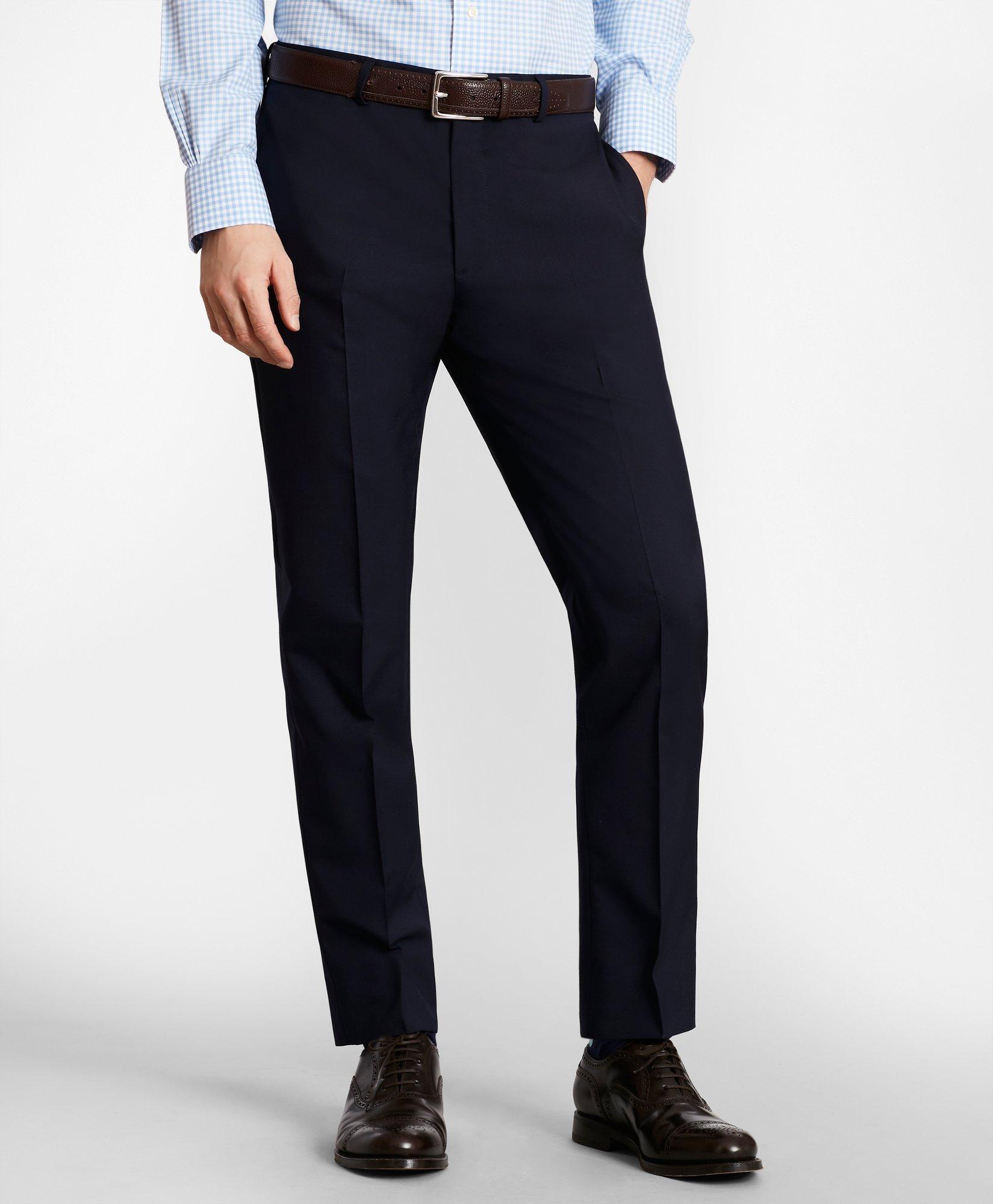 Brooks Brothers Milano-Fit Wool Suit Pants