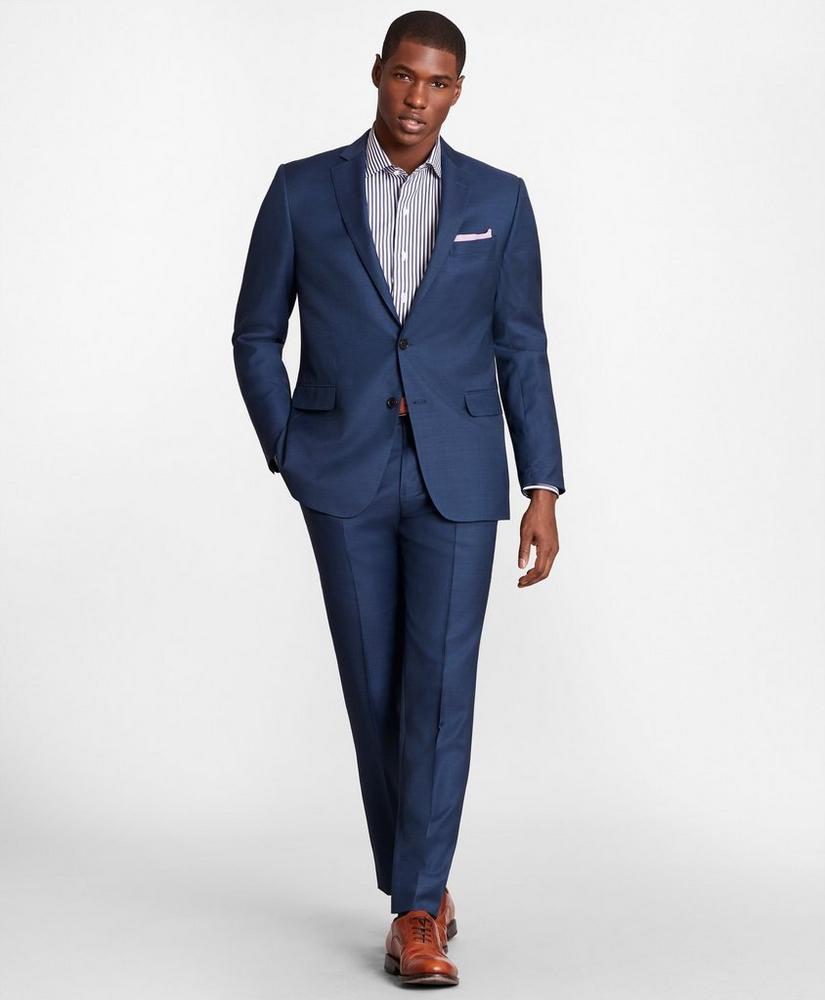 BrooksGate™ Regent-Fit Wool Twill Suit Pants, image 2