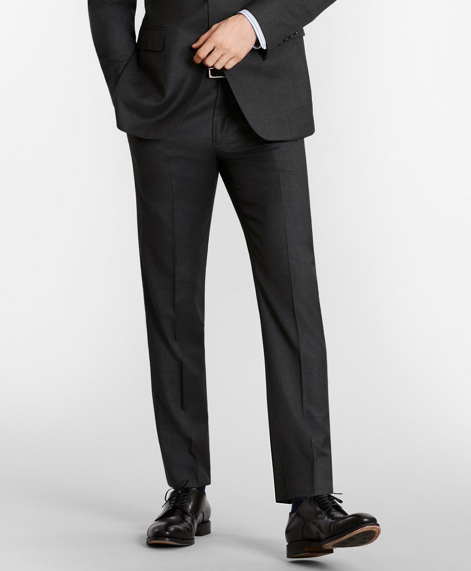 Brooks Brothers Milano-Fit Wool Twill Suit Pants