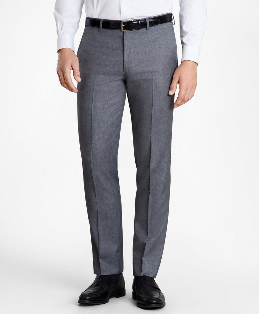BrooksGate™ Milano-Fit Wool Twill Suit Pants, image 1
