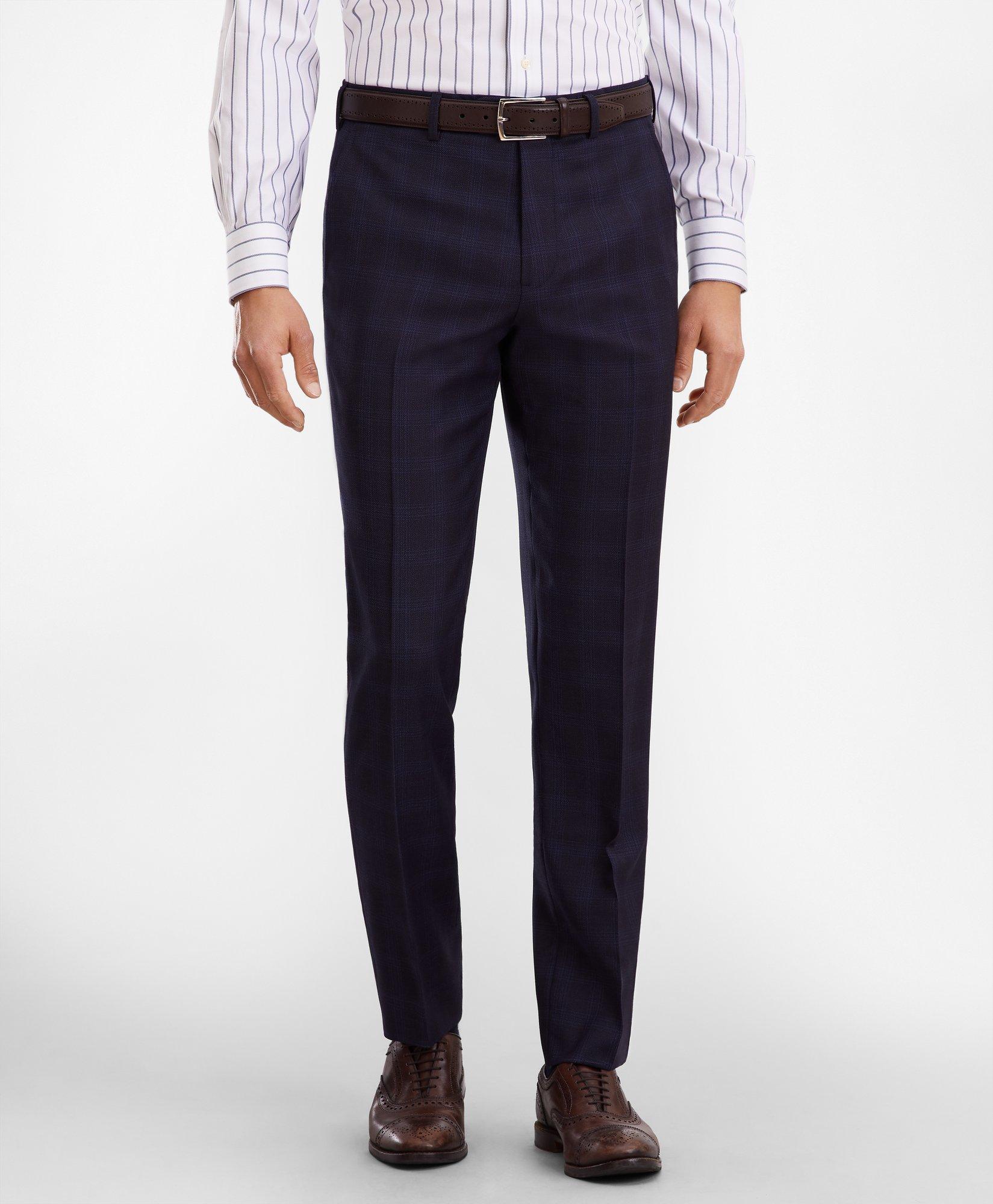 Regent Fit Plaid 1818 Suit, image 5