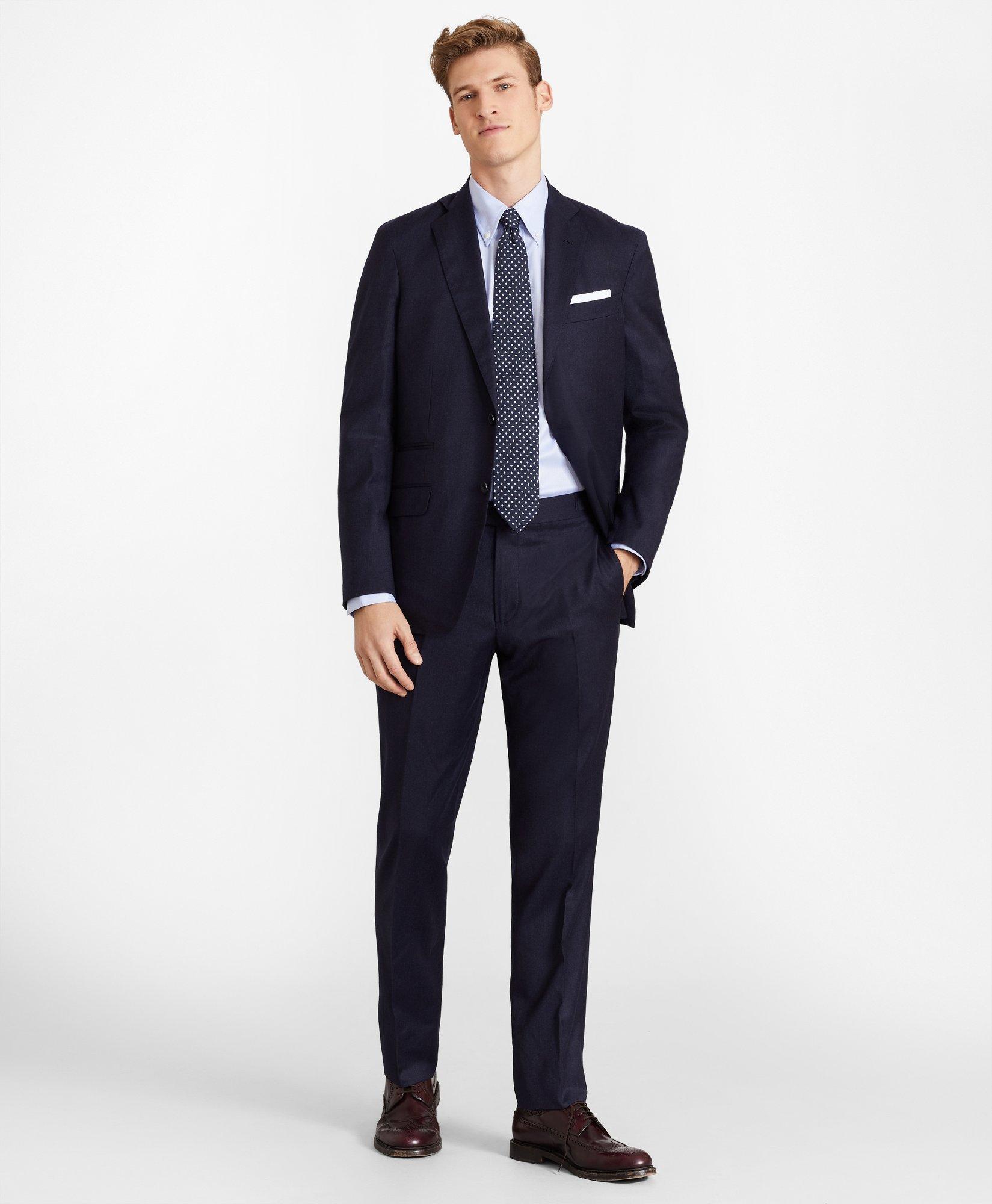 Golden Fleece® Three-Button Flannel Suit