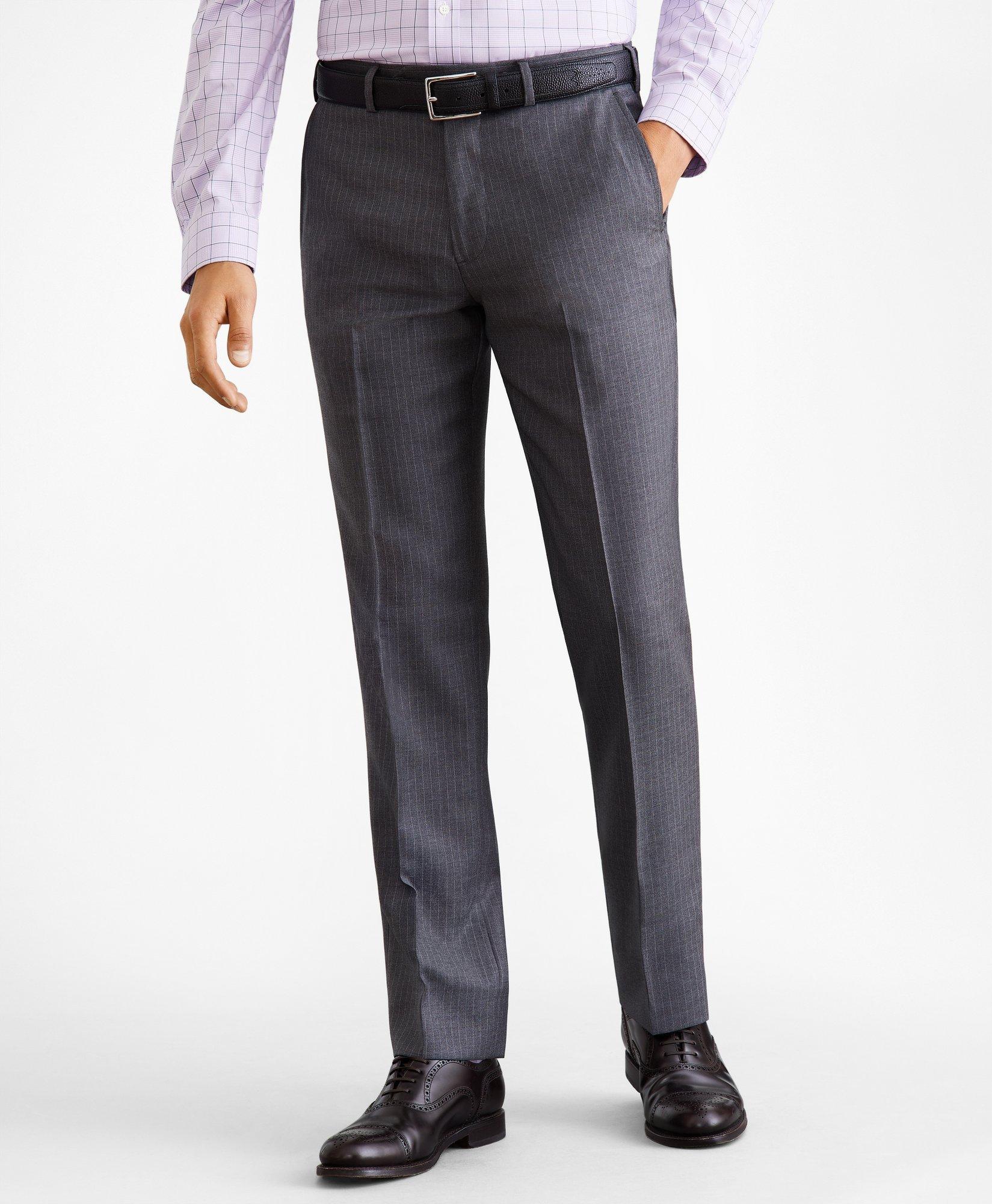 Regent Fit Two-Button Grey Stripe 1818 Suit