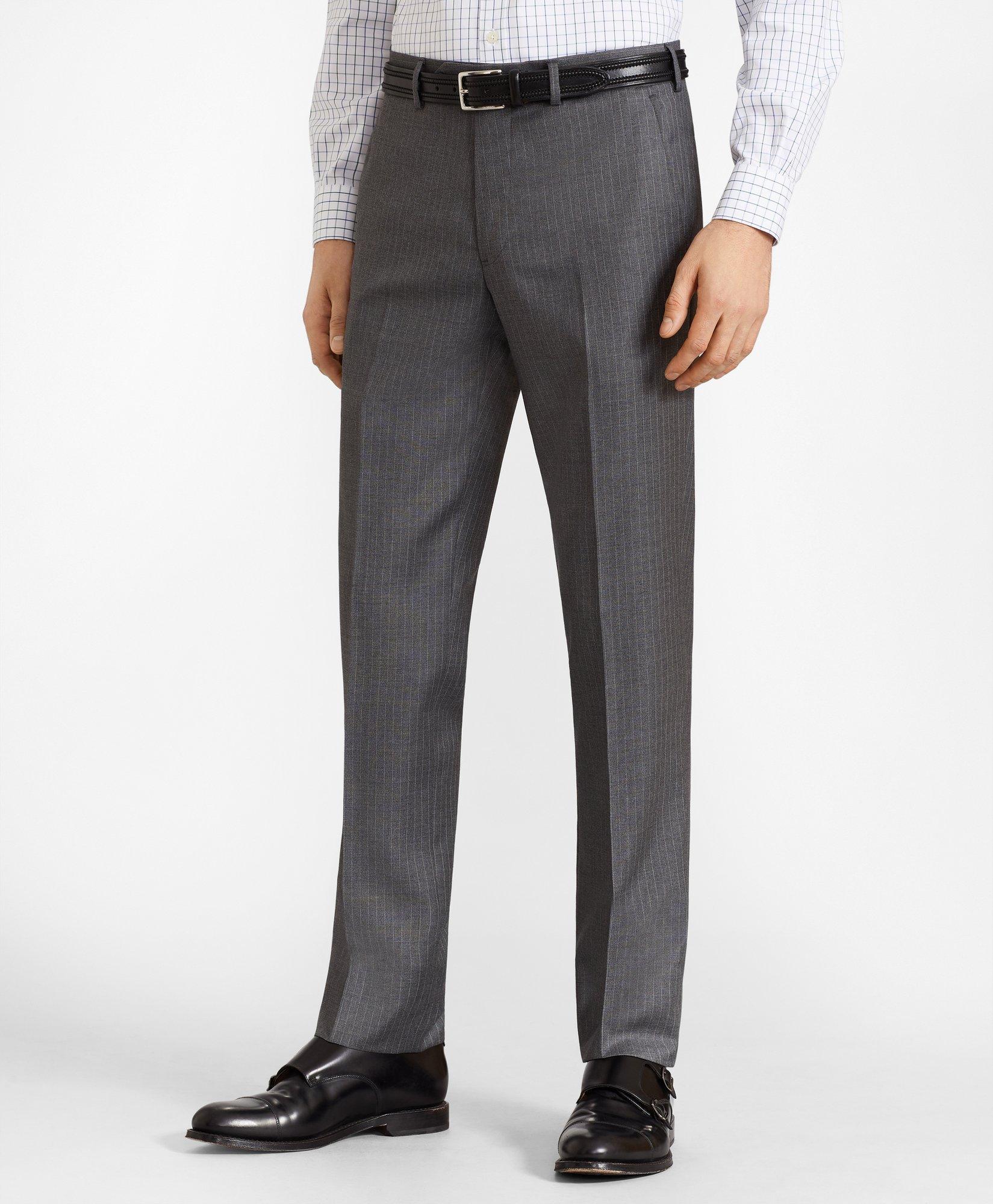 Milano Fit Two-Button Stripe 1818 Suit
