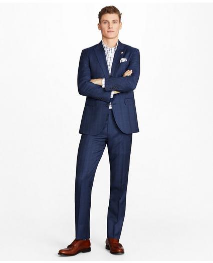 Milano Fit Three-Button Plaid 1818 Suit, image 1
