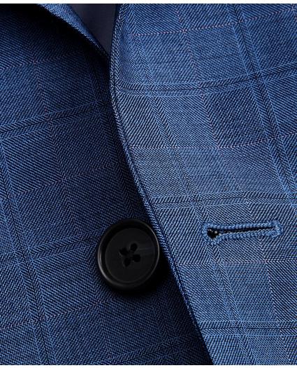 Regent Fit Two-Button Plaid 1818 Suit, image 2
