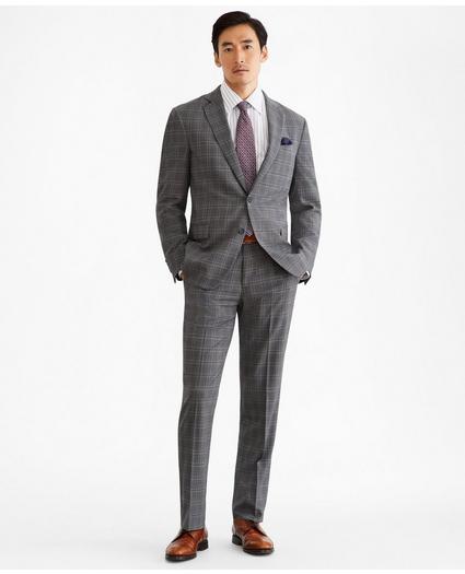 Regent Fit BrooksCool® Check Suit, image 1