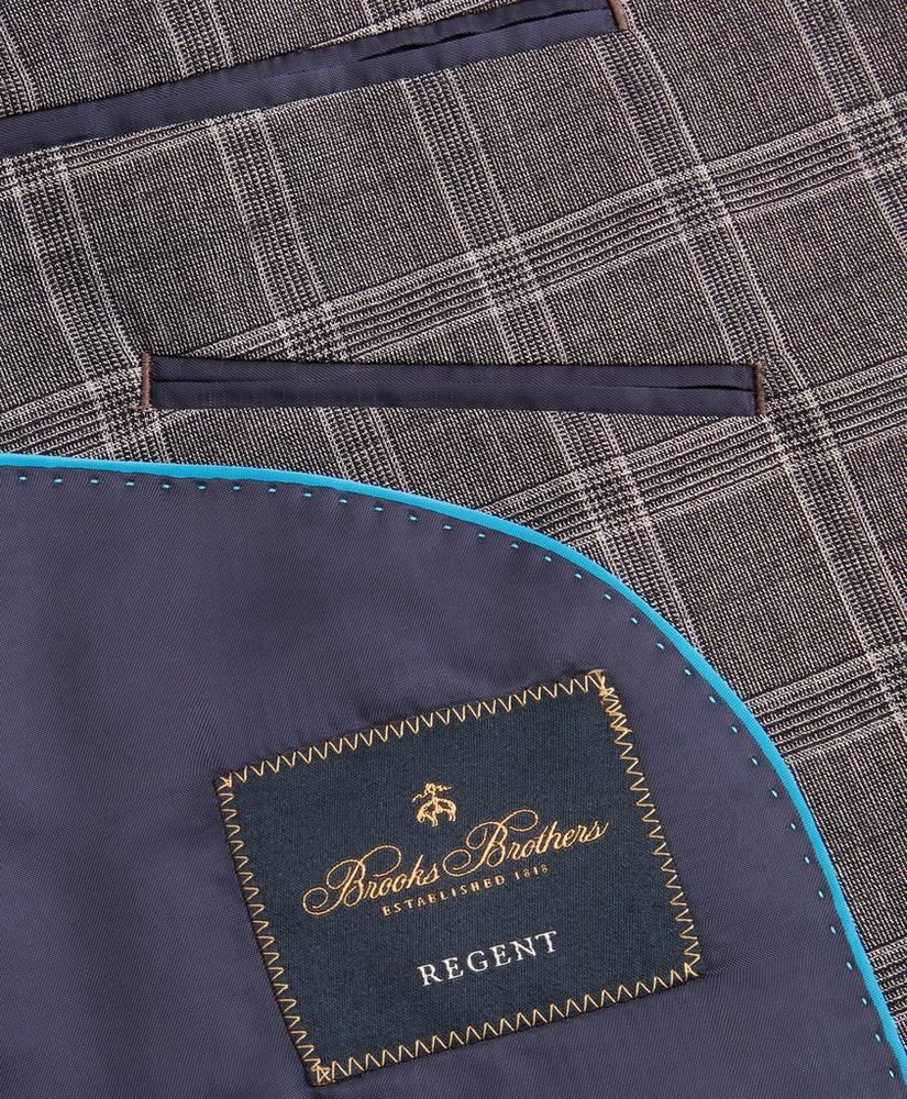 Regent Fit BrooksCool® Check Suit, image 6