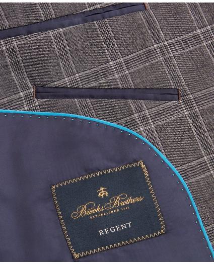 Regent Fit BrooksCool® Check Suit, image 6