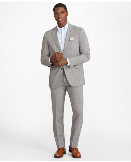Regent Fit BrooksCool® Subtle Plaid Suit, image 1