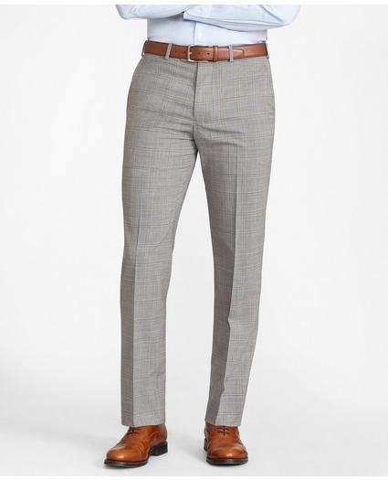 Regent Fit BrooksCool® Subtle Plaid Suit, image 5
