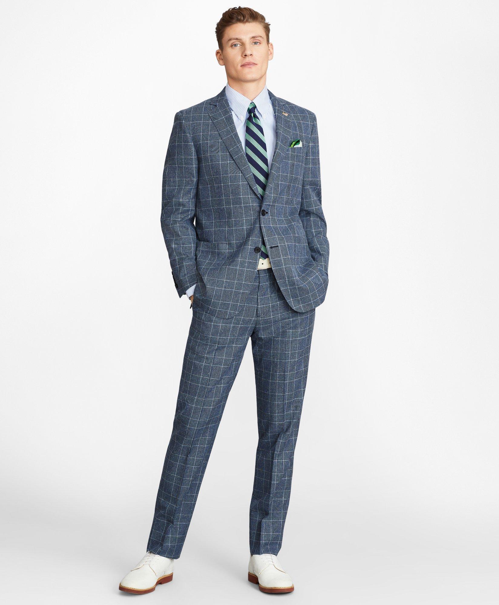 Regent Fit Combo Check 1818 Suit