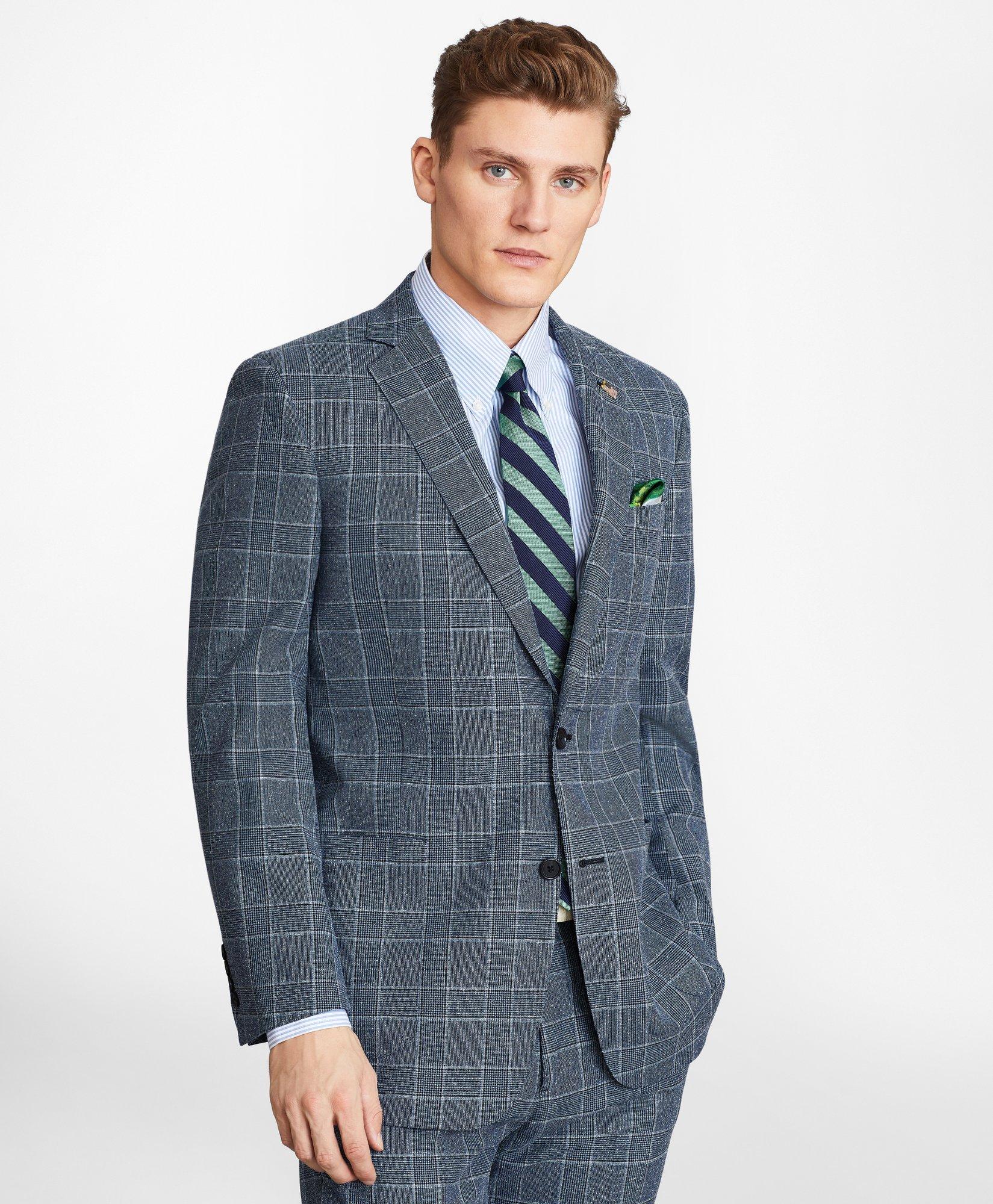 Regent Fit Combo Check 1818 Suit