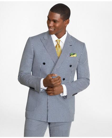 Regent Fit Double-Breasted Stripe 1818 Suit
