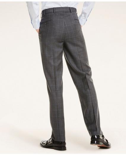 Madison Fit Plaid Wool Twill 1818 Suit, image 4