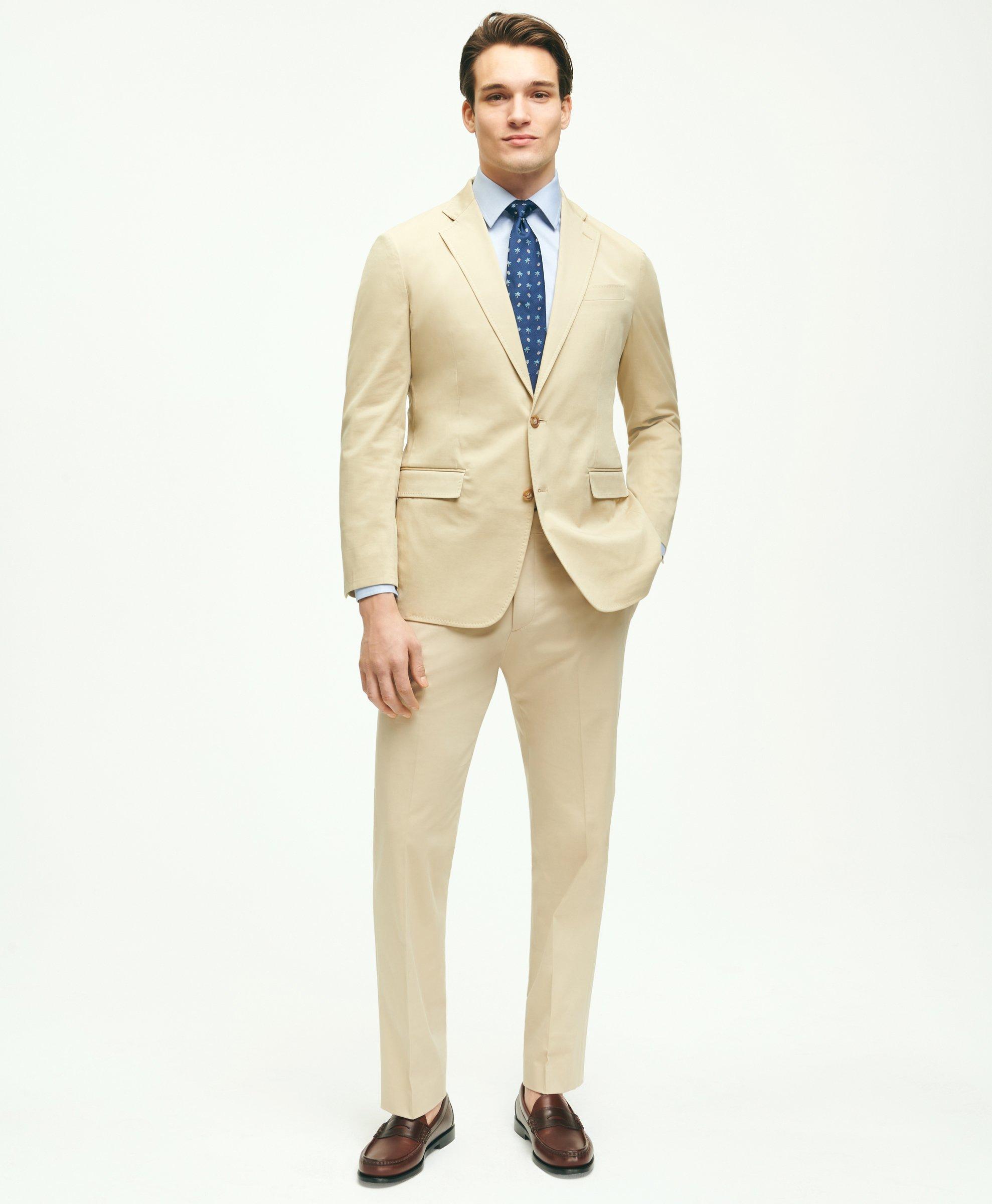 Regent Fit Cotton Stretch Suit Jacket