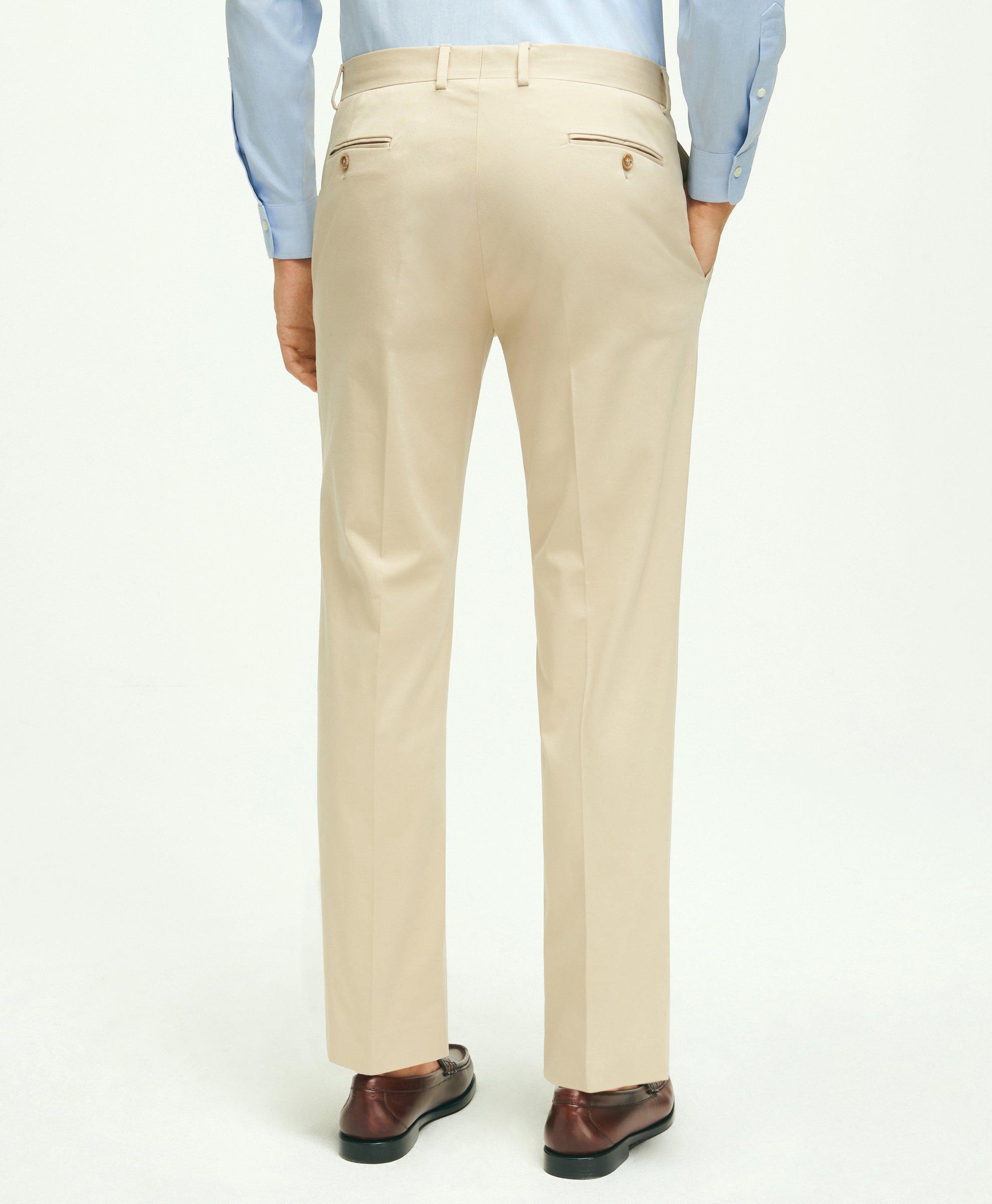 Stretch Cotton Trousers