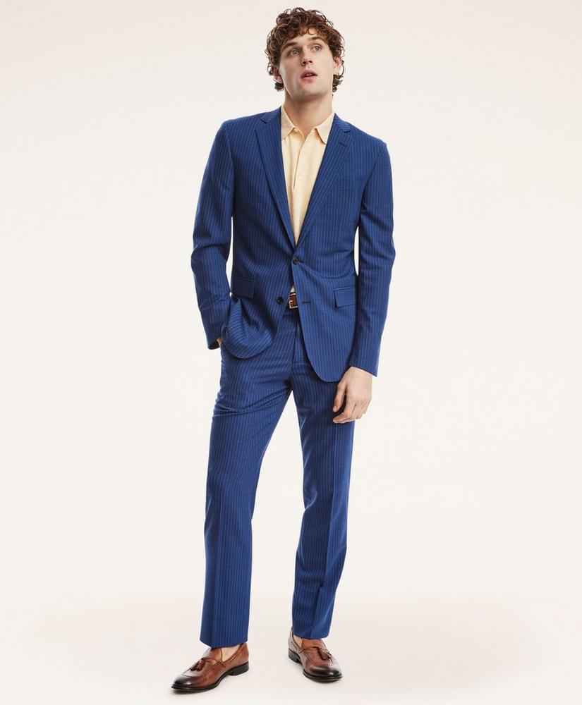 Regent Fit BrooksCool® Pinstripe Suit Jacket, image 3