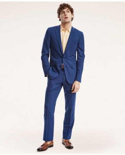 Regent Fit BrooksCool® Pinstripe Suit Jacket, image 3