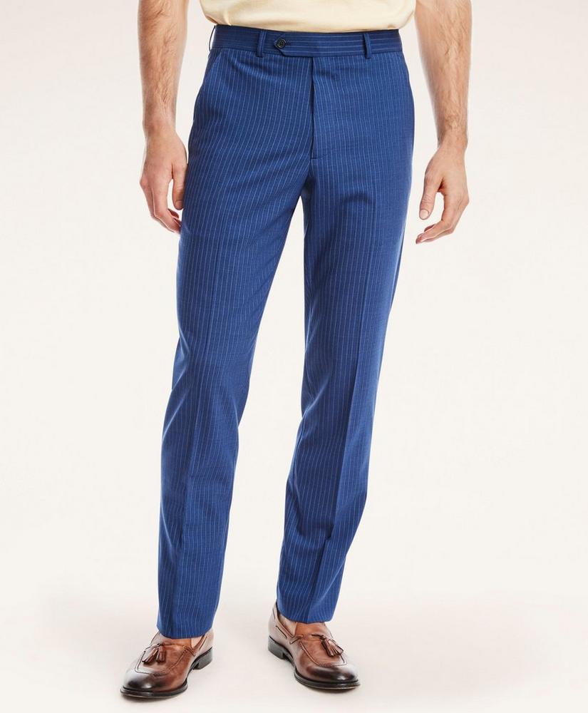 Regent Fit BrooksCool® Pinstripe Suit Trousers, image 1