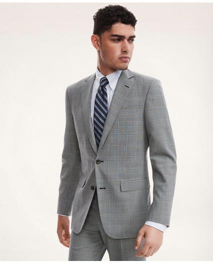 Regent Fit BrooksCool® Check Suit Jacket, image 1
