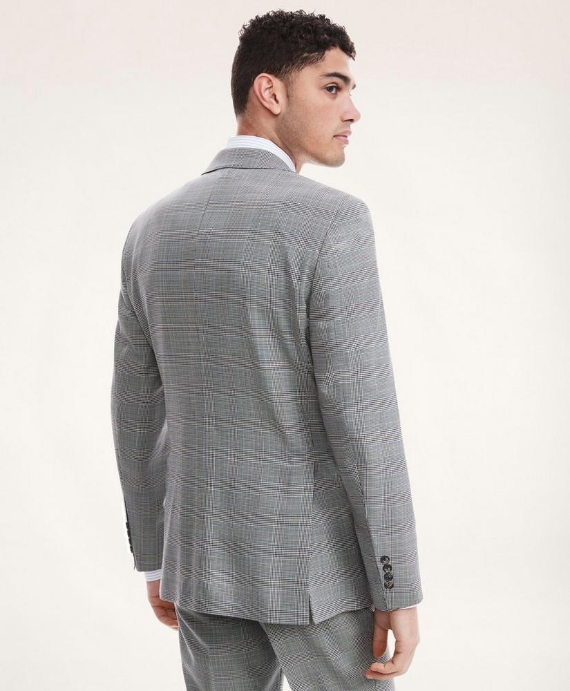 Regent Fit BrooksCool® Check Suit Jacket, image 3