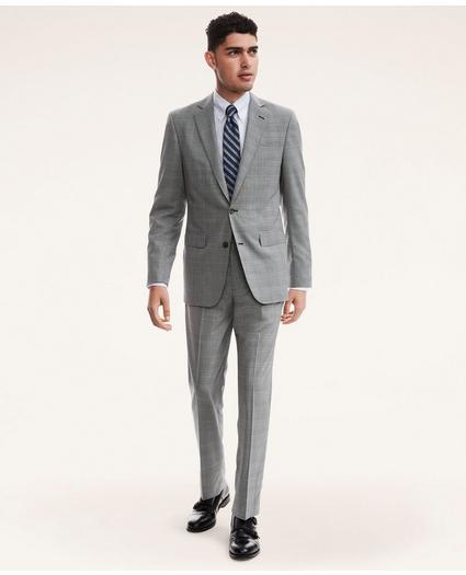Regent Fit BrooksCool® Check Suit Trousers, image 2