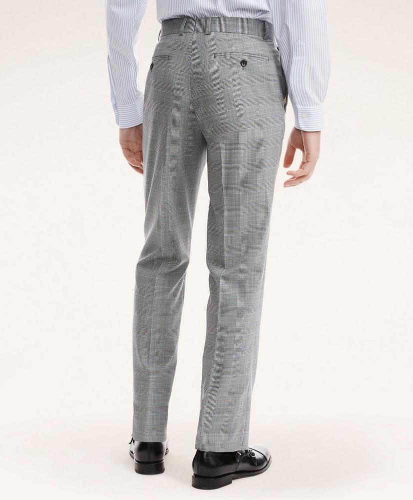 Regent Fit BrooksCool® Check Suit Trousers, image 3