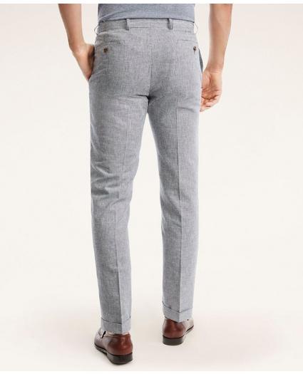 Regent Fit Mini-Houndstooth Suit Trousers, image 5