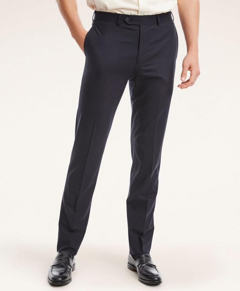 Regent Fit Brooks Brothers Cool Solid Suit Trousers, image 1