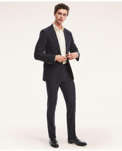 Regent Fit Brooks Brothers Cool Solid Suit Trousers, image 2