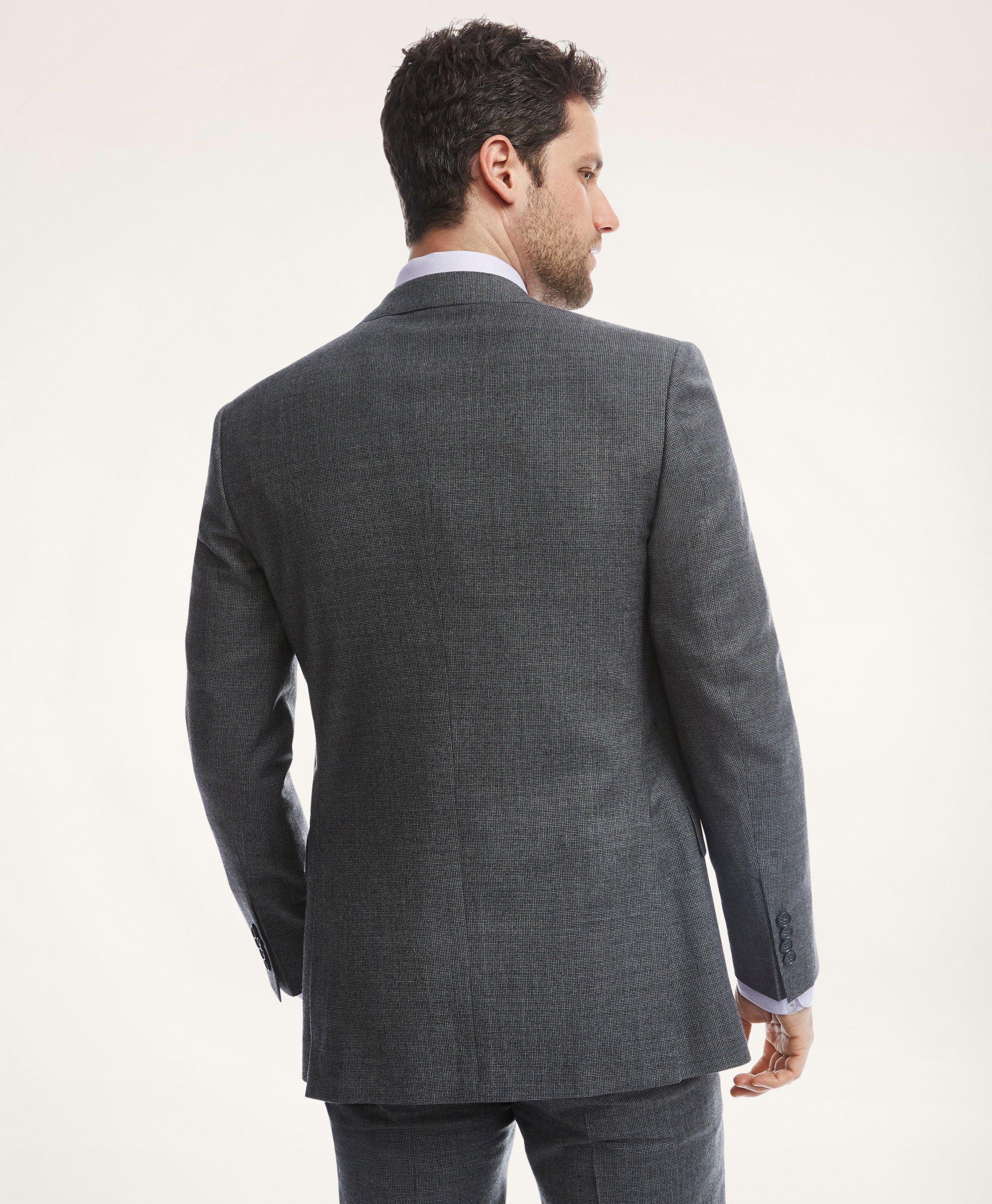 Regent Fit Mini Houndstooth Check 1818 Suit