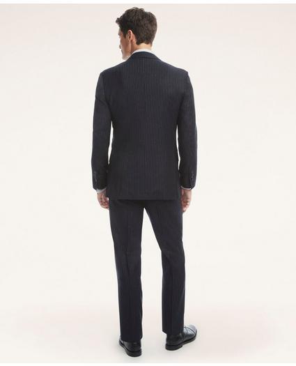 Regent Fit Wool Pinstripe 1818 Suit, image 2