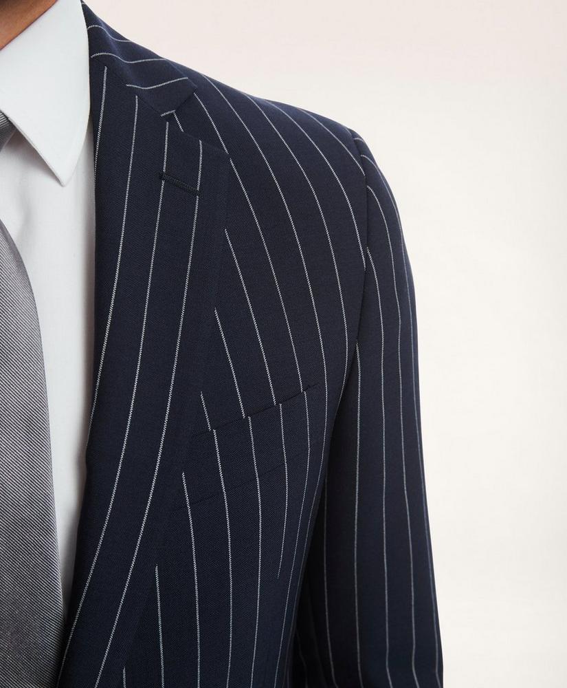 Regent Fit Wool Stripe 1818 Suit, image 4