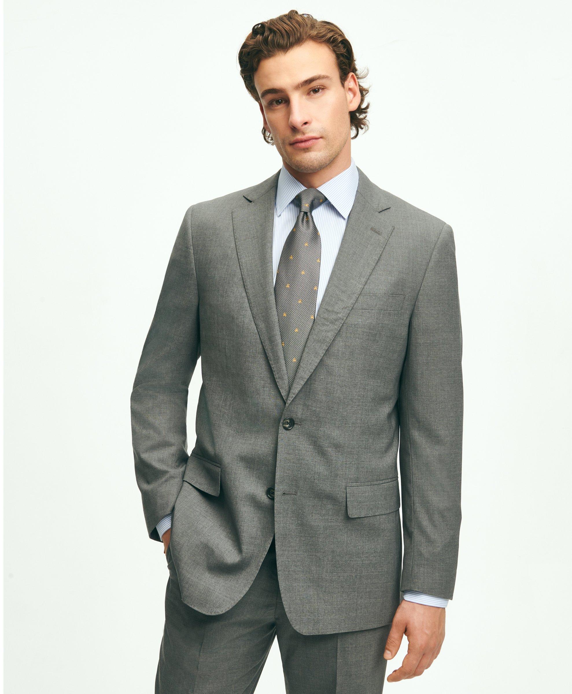 Dark Grey Suit with White Shirt Mastering the Classic Look with Ease