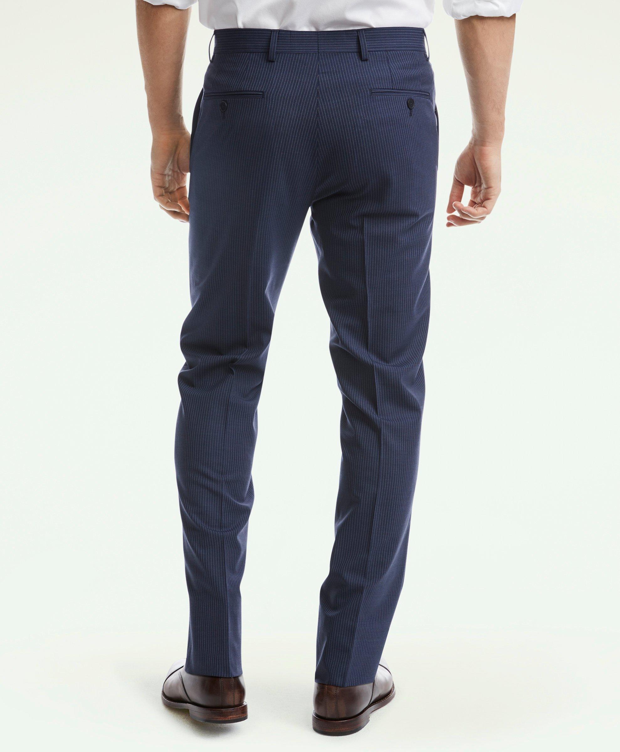 Brooks Brothers Explorer Collection Regent Fit Pinstripe Suit Pants