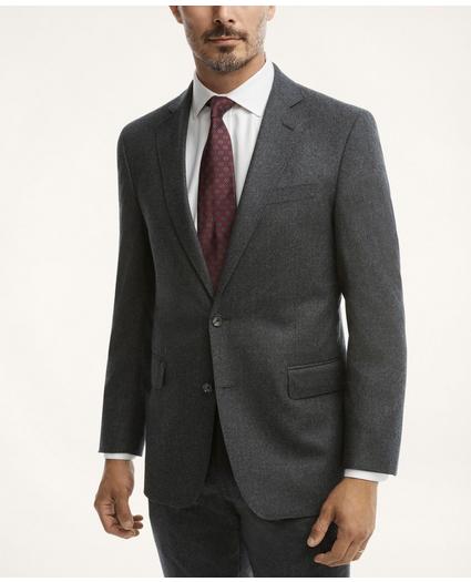 Regent Fit Wool Flannel Suit Jacket, image 3