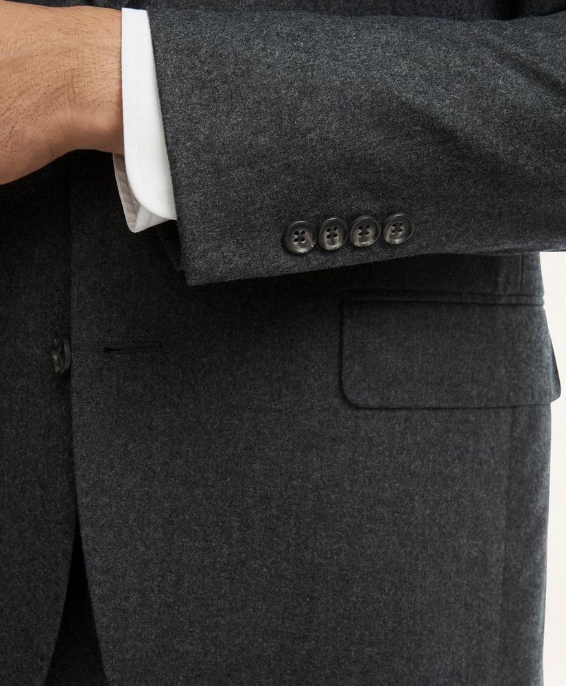 Regent Fit Wool Flannel Suit Jacket, image 6