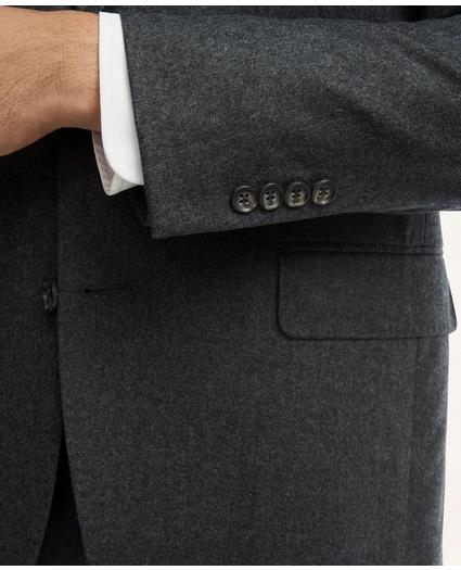 Regent Fit Wool Flannel Suit Jacket, image 6