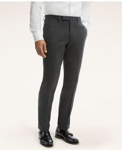 Milano Fit Wool Flannel Suit Trousers, image 1