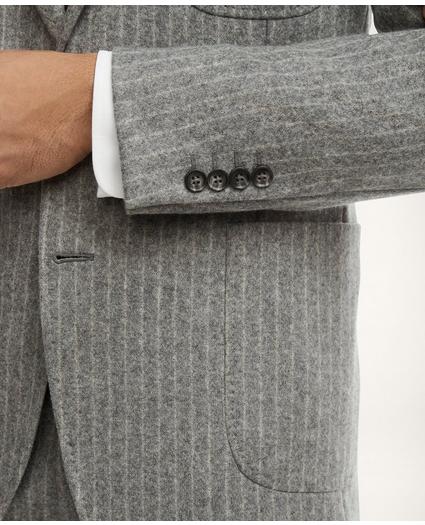 Knit Pinstripe Suit Jacket, image 6